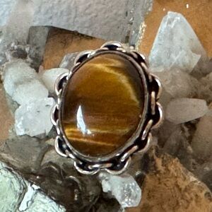 Tigers Eye Ring